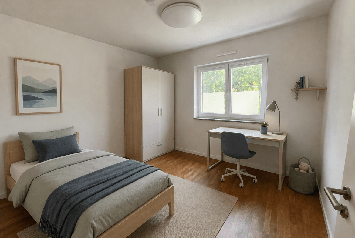 Junges Wohnen mit Garten – hochwertige 4-Zimmer-Wohnung in ruhiger Lage