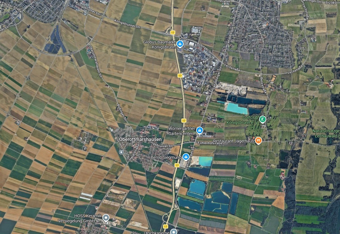 Lageplan Bobingen